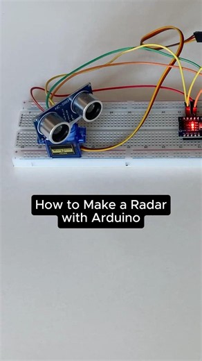 DIY Arduino Radar System Real Time Sonar Screen