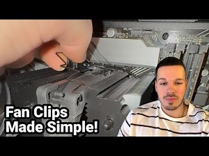 How to Mount a CPU Fan on Coolers from Noctua, Prolimatech, Scythe & Thermalright Using Clips
