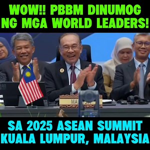 517K views · 35K reactions | PBBM DINUMOG NG MGA WORLD LEADERS SA 2025 ASEAN SUMMIT | Joshua Corpuz | Facebook