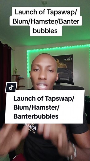 Launch of Tapswap/Blum/Hamster/Banterbubbles
