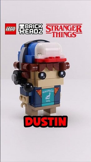 Lego Brickheadz - Stranger Things - Dustin Henderson- Speed Build - Set 40801