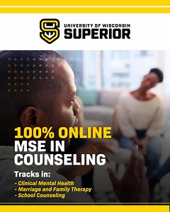 Rise to the Forefront of Mental Health and Make a Positive Impact on Clients' Well-Being. Earn Your Online MSE in Counseling! | University of Wisconsin Superior