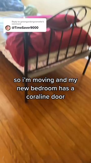 Replying to @greengardengnomette Tiny Sealed Door 🤔 #mystery #coraline #cuttothechase | Time Saver