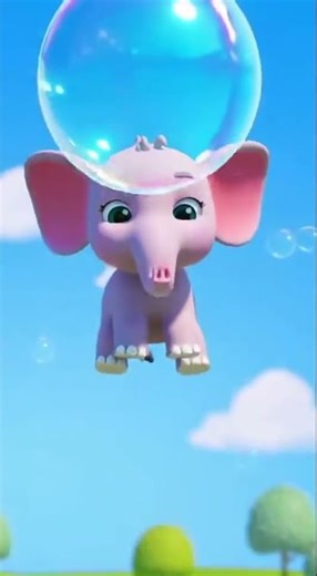 baby elephant playing with water in park #childrenssong #cocomelon #nurseryrhymes #kidssong #kids