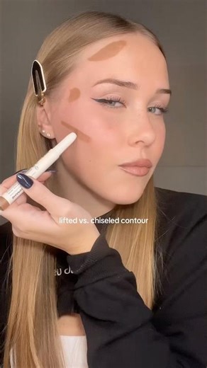 Two different contour methods 🫶🏼 #makeup #contour #contourtutorial #beautyblogger #makeuptips