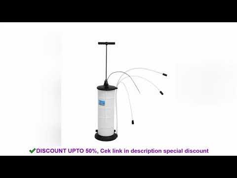 9L Waste Oil Water Suction Extraction Pump Fluid Vacuum Transfer Hand Operating