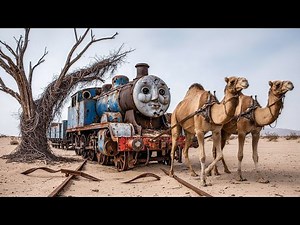 Thomas the Tank Engine — Abandoned for 45 Years in the Desert… ASMR Restoration