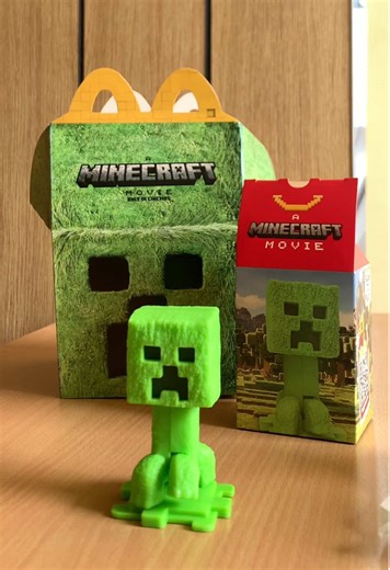 McDonald's Minecraft Happy Meal Unboxing ASMR