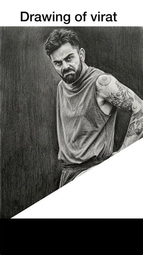 Drawing "King Kohli" 👑 | Virat Kohli Recent Portrait Sketch 2026