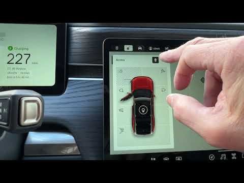 New - Rivian R1S Car Wash Mode button has moved to a new location