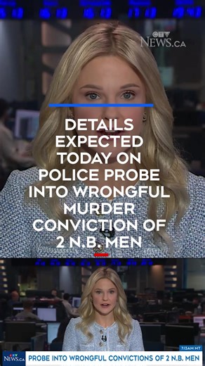 New Brunswick Police Reveal Details of Miscarriage of Justice