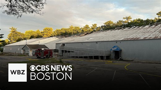 Beloved sports complex destroyed in massive fire in Hingham