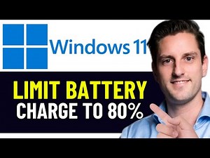 HOW TO LIMIT BATTERY CHARGE TO 80 WINDOWS 11 2026! (FULL GUIDE)