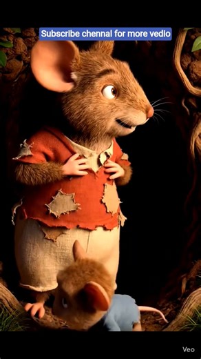 Poor mouse and his son | #cutebaby #cute #Puppy #monkey #sad