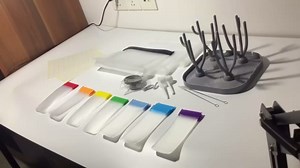 Protein Powder Container Set for Travel, Reusable Powder Container To Go, Includes 21 Single Dose Bags, 3 Large Zip Bags, Funnels, Drain rack,Measuring spoon,Flawless Offering for Fitness and Travel