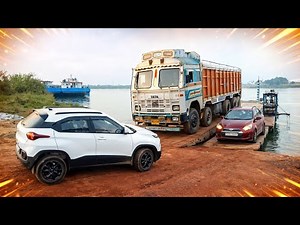 Cars & Truck Loading on River Ferry | Amazing Vehicle River Crossing 🚗🚛⛴️