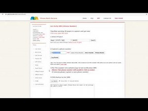 get naver phone verification code