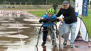 80 zawodników rywalizuje w Frame Running