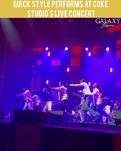 Norwegian dance group "Quick Style" absolutely lit the stage on fire at Coke Studio's live concert in Dubai 🤩🔥 #QuickStyle (📸: @ghazitaimoor) | Galaxy Lollywood