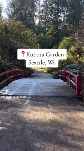 📍Kubota Garden in Seattle, Wa This gem has a gravel path that guides you through peaceful gardens with fountains and koi ponds. @SeattleParksandRec #seattle #garden #seattleparks #free #familywalks