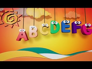 ABC song 노을지는 3D마을에서 알파벳 배우기 l Nursery Rhymes for kids