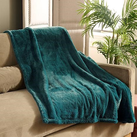 Concierge Collection Faux Fur Throw | HSN
