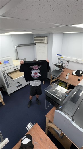 DTG Shirt Printing in Studio | Custom Clothing Process