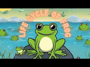 Life Cycle of Frog|Stages of Frog Life|Science for Kids Learning