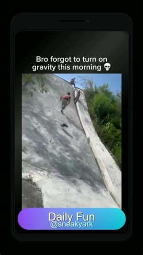 Bro Forgot Gravity Exists