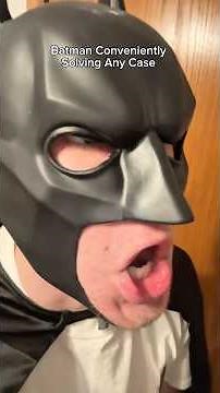 Batman Conveniently Solving Crimes😭#batman#dc#funny#comedy#skit#memes#meme#reel#reels#short#shorts
