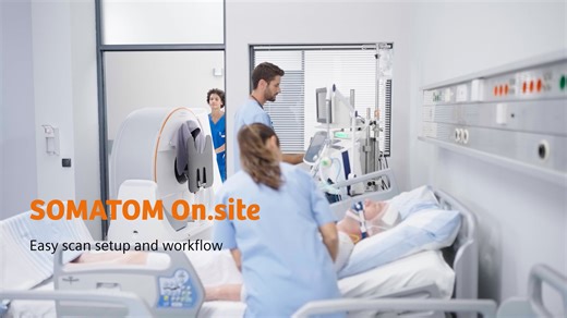 SOMATOM On.site - scan setup and workflow