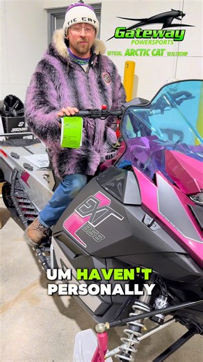 ❄️🐾 A classic look with modern muscle 🐾❄️ Bryce stopped by to check out the 2026 Arctic Cat EXT Special, and they absolutely nailed the throwback design — this sled does an incredible job resembling the iconic ’71 EXT while packing today’s performance 🔥 If you think you’d look good ripping around on this sled (we think you would 😉), stop in and check it out at Gateway Powersports in Baraboo, WI. It’s one you really need to see in person. #gatewaypowersports #arcticcat_snow #arcticcatext #ext