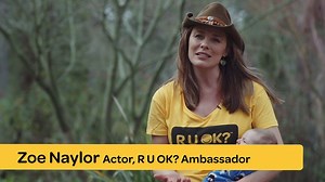 4.7K views · 124 reactions | Not sure whether you should ask the question? R U OK? Ambassador and actor Zoe Naylor (Official) shares what helps her overcome that fear. | R U OK? | Facebook