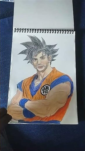 Sukuna Arm Wrestling My Character | Colour Pencil Drawing