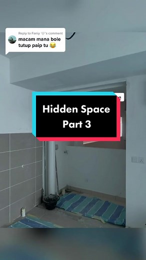 DIY Hidden Space for Water Pipe Covering