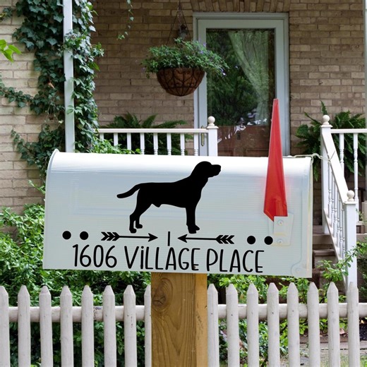 Beagle Silhouette Custom Dog Breed Personalized Mailbox Vinyl Decal Sticker/dog Beagle Lover Mom Dad Gift - Etsy