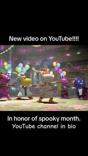 Monster Dance Party from the Backyardigans. You can also view this on my YouTube channel in my bio #thebackyardigans #backyardigans #monsterdanceparty #halloween #nickjr #spookymonth