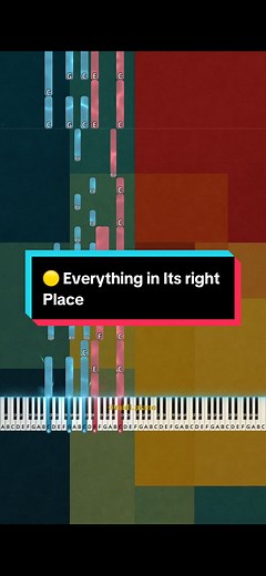 Intermediate Piano Tutorial for Radiohead's Everything in Its Right Place