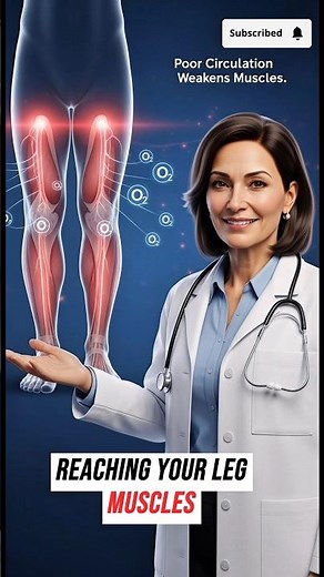 “Heavy, Tired Legs? Poor Blood Flow Could Be the Cause!” #healthtips