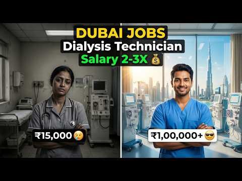Dialysis Technician Jobs in Dubai 2026 | DHA Eligibility, Salary & Requirements