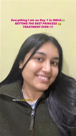 Everything i ate on my 1st Day back Home in India🇮🇳 GETTING THE BEST PRINCESS TREATMENT EVER 👑😭