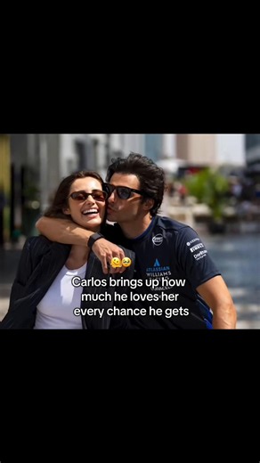 They try so hard but they can 😭😭😭😘#rebeccadonaldson #carlossainz #explore #f1wags #fyp