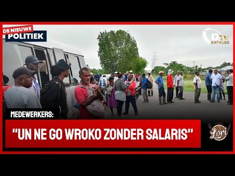 🚀 De Nieuwe Politiek Live • protesten bij Jarika : Poorten gesloten (Suriname)