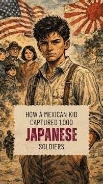 How a Mexican Kid Captured 1,000 Japanese Soldiers #mexican #latino #japan #history #asian #ww2