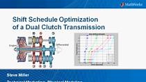 Shift Schedule Optimization of a Dual Clutch Transmission