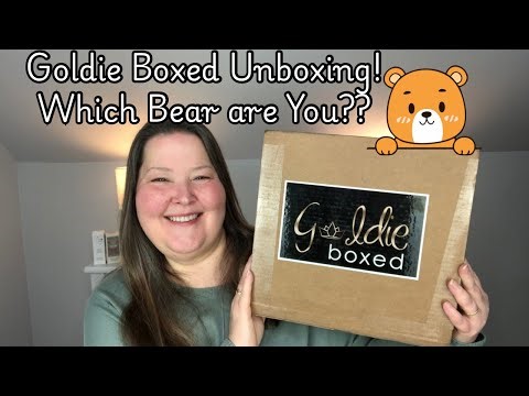 Goldie Boxed Unboxing