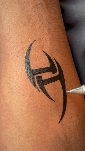 580K views · 2.8K reactions | How to make tribal tattoo at home??? #tattoo #art #tattooviral #tattooed #tattooink #reelsviral #viralreels #tattooideas #tattooing #tattooboy #tattoogirl | Sonu Kumar | Facebook