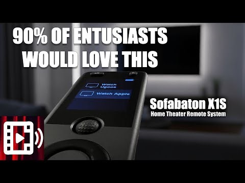 Use This in 2025 Instead Of A Bunch Of TV And Stereo Remotes Sofabaton X1S