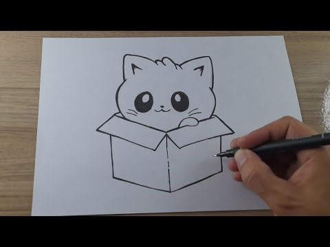 HOW TO DRAW A CHIBI CAT