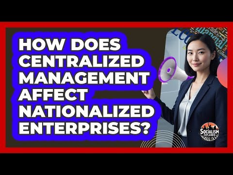 How Does Centralized Management Affect Nationalized Enterprises?